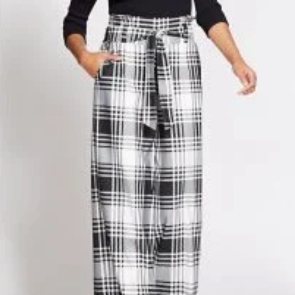 New York and Company Gabrielle Union Wide Leg Pant Size 20